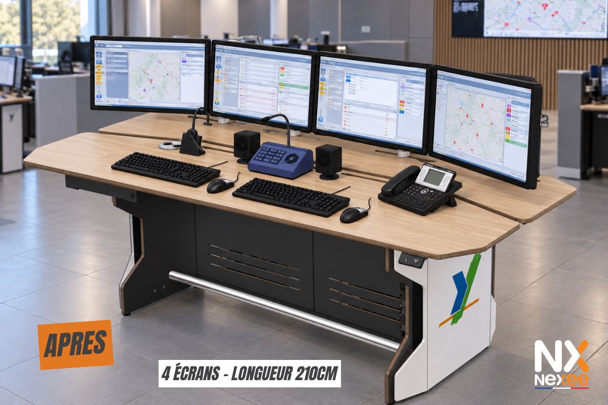 console-nxup2-cta-sdis89-4-ecrans-apres-retrofit